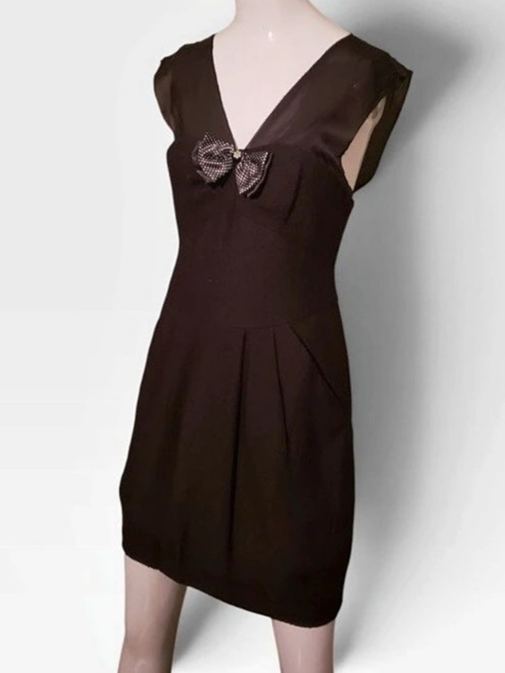 Vintage Jean Paul Gaultier Femme Runway Bow Detail Dress – NWT (Size 40 / US 4)